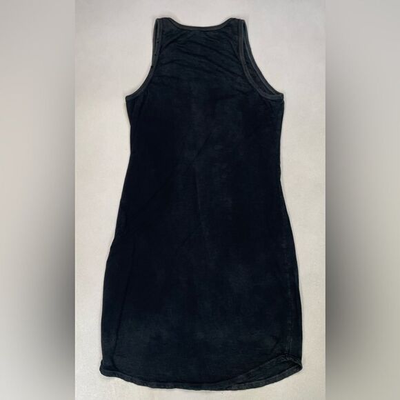 Tyler Jacobs Feel The Piece Tank Dress Women Size XS Small Black Distressed - Picture 3 of 6